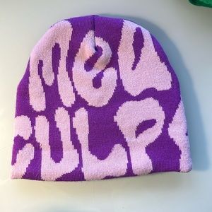 Mea Culpa Purple Beanie